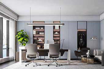 青羊轻奢风格-书房