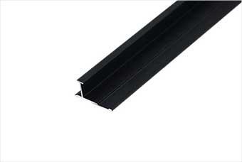 青羊航空纤维墙咔铝合金中条（哑黑氧化）