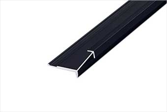 青羊航空纤维墙咔铝合金阳角线(哑黑氧化)